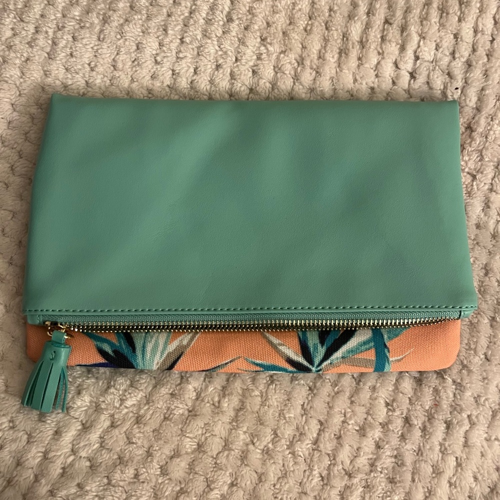 Rachel Pally folded reversible clutch purse